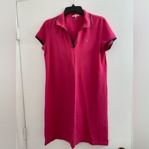 🐊Lacoste🐊 Women's Stretch Cotton Piqué Polo Dress